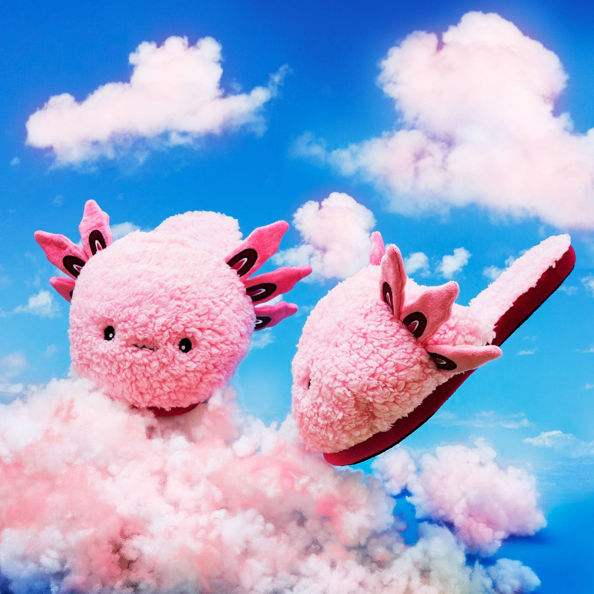 Coddies - Wholesale Slippers - Unisex - Coddies Axolotl Plush Slippers | Funny and Comfortable3