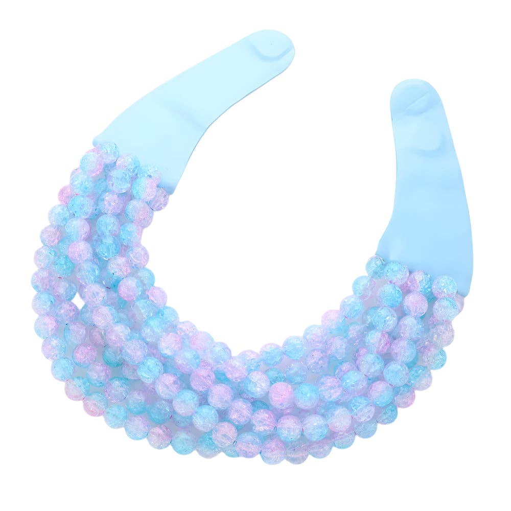 Madeline Love – wholesale Beaded/pearl necklace – Chunky Multi-Strand Beaded Necklace with Magnetic Clasp15