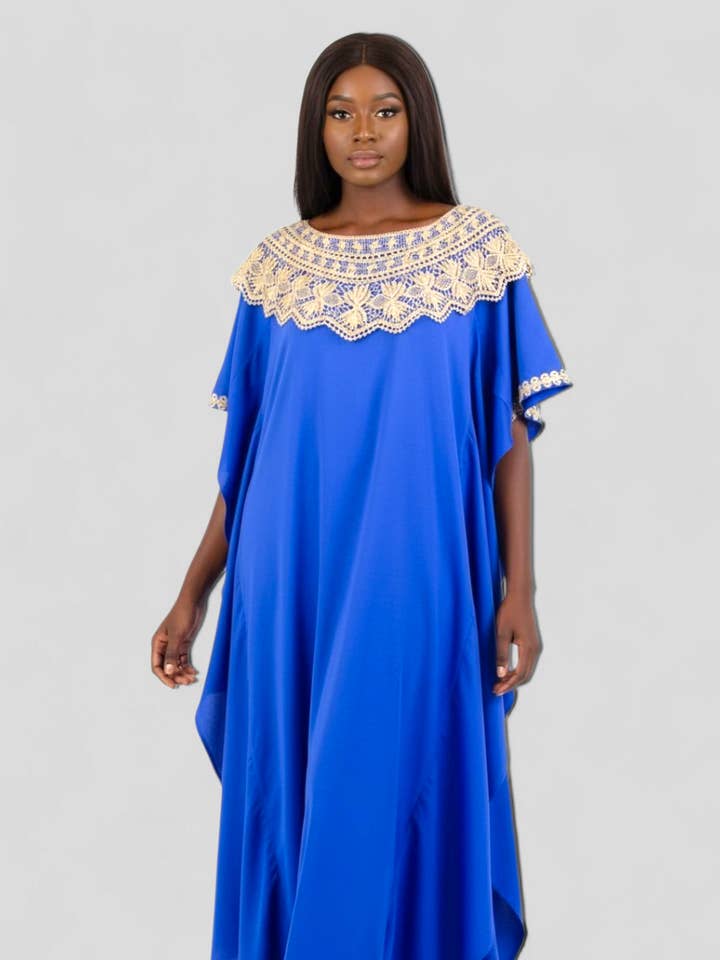 Women Embroidery Kaftan for wholesale by India Batik
