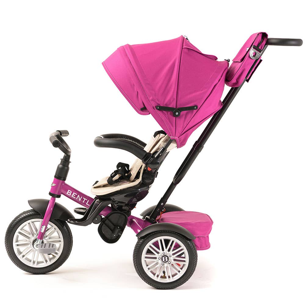 Posh Baby & Kids - Wholesale Bike/Scooter - Kids - 6 in 1 Fuchsia Pink Bentley  Stroller Trike6