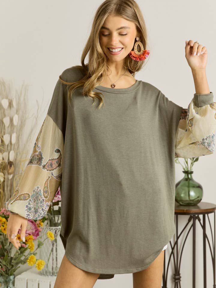 ADORA LA - Wholesale Tunic - Women's - MYT13551C - TWIST OPEN BACK TUNIC TOP
