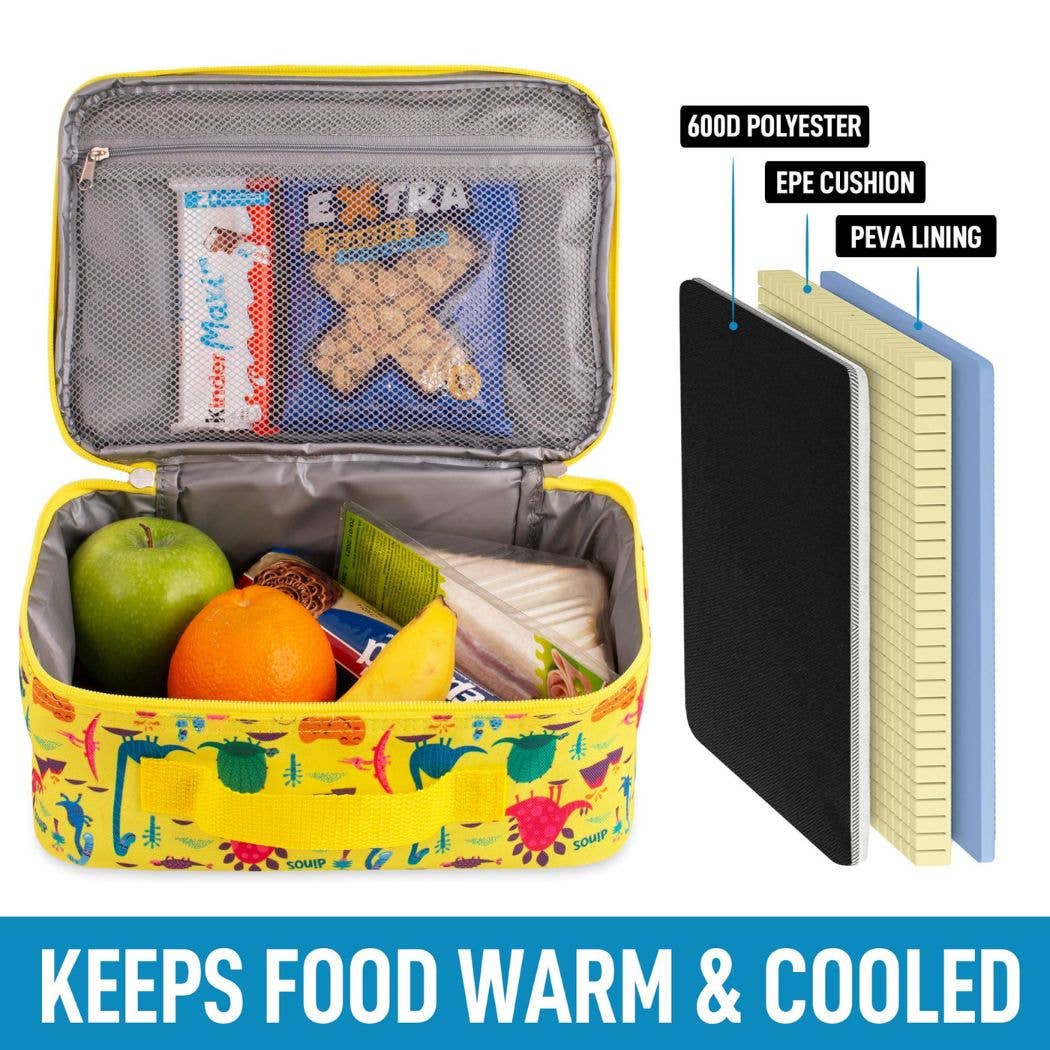 Zulay Kitchen - Wholesale Lunch Bag/Box - Kids - Insulated Lunch Bag With Spacious Compartment4