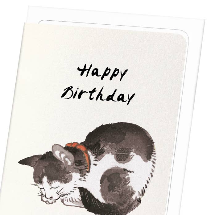 Ezen Trade - Vendita all'ingrosso Biglietti di auguri - HAPPY BIRTHDAY CAT: Biglietto di auguri giapponese