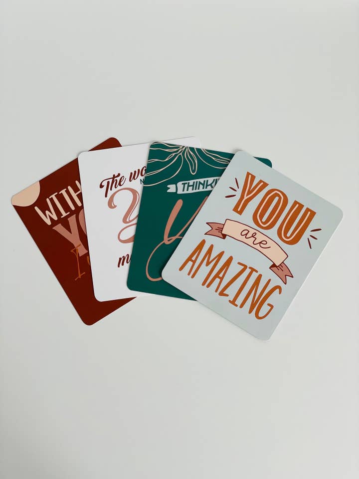 Hey Girl - Personalized Note Card Deck for wholesale by Gather + Company