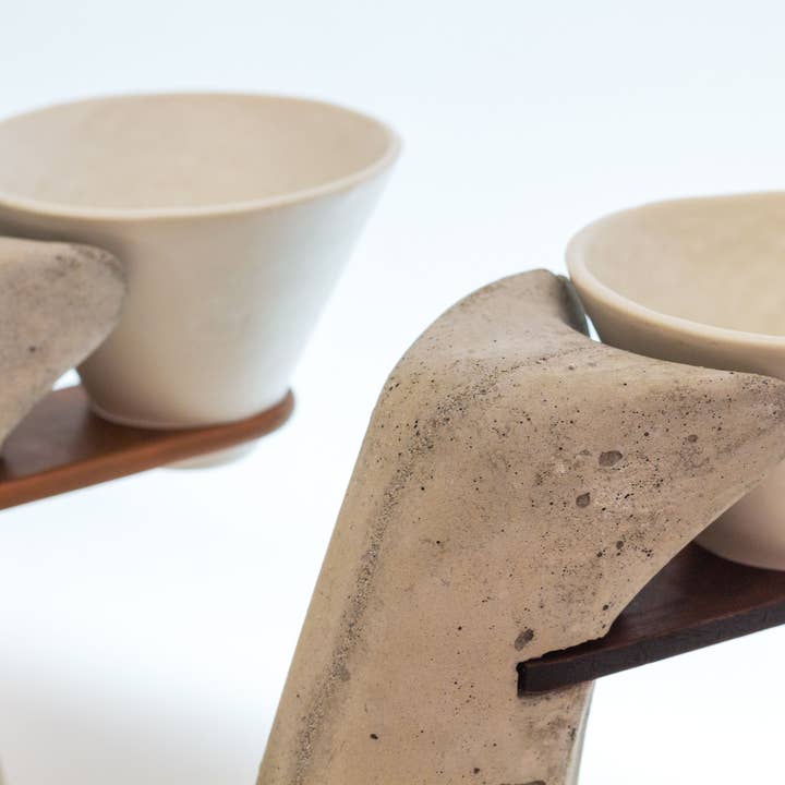 Beamalevich - Wholesale Pour Over & Dripper - Xun Brutalist Coffee Dripper (wood)