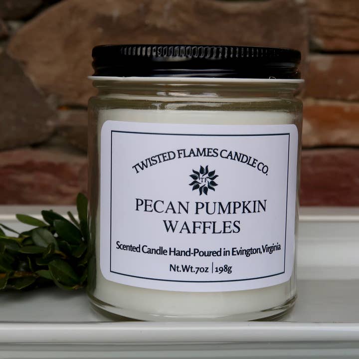 Twisted Flames Candle Co. LLC. - Wholesale Jar/Filled Candle - Pecan Pumpkin Waffles1