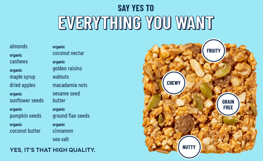 YES Bar® - Low Sugar Snack Bars – Engroshandel Snackbars – Apple Cinnamon Crisp MINI – Premium Ægte Mad Snack Bar2