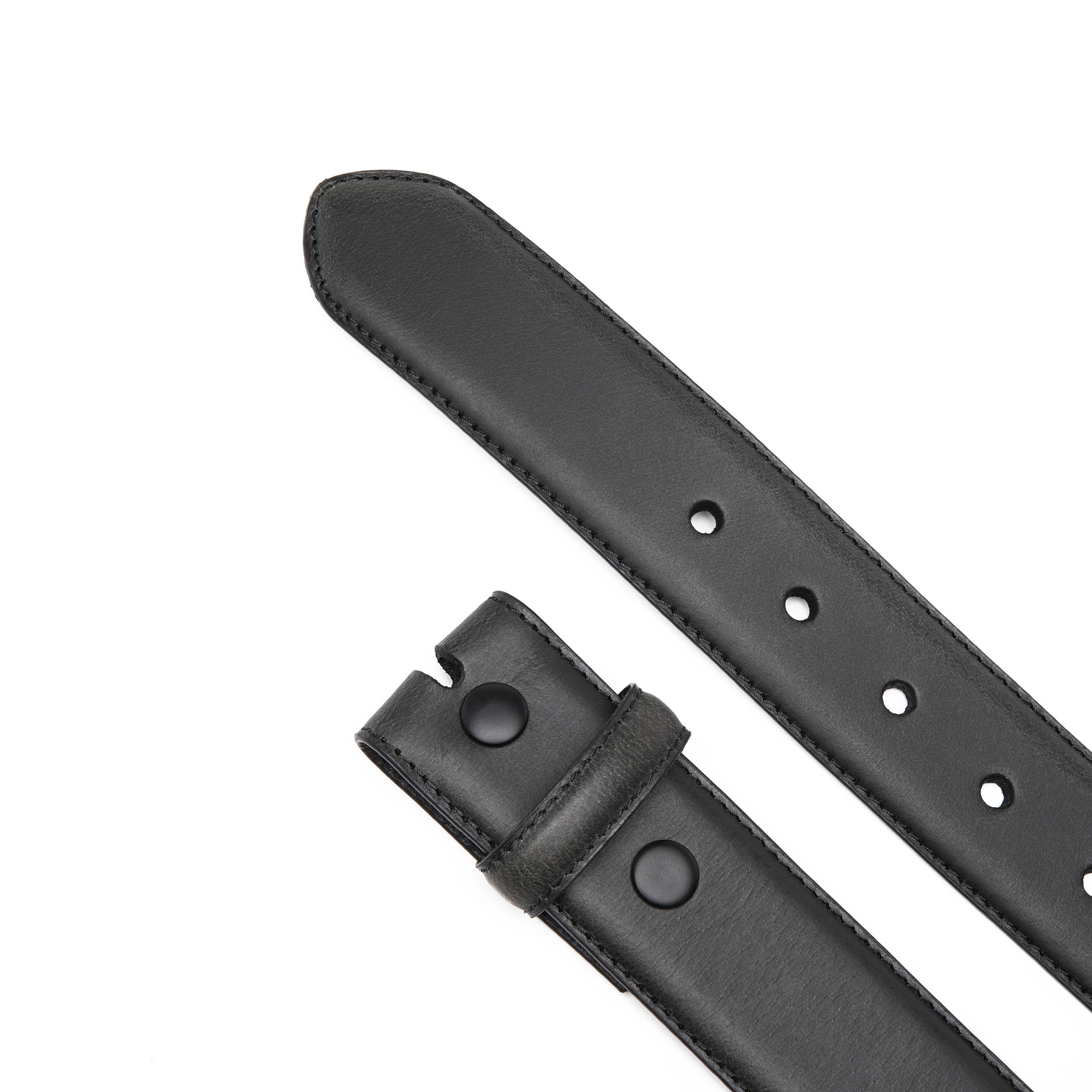 Fabio Valenti - Wholesale Belt - Men's - Genuine Leather Men's Belt with Snap-On Strap without Buckle8