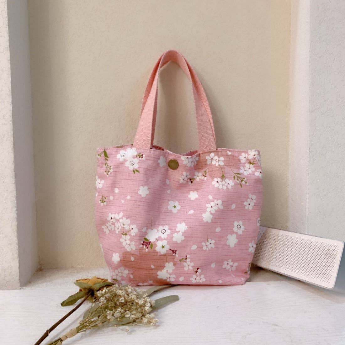 Funkyrel® Atzbranding Limited - Vente Tote bag – femme - Cosbai - Petit sac en toile mini à motif floral5