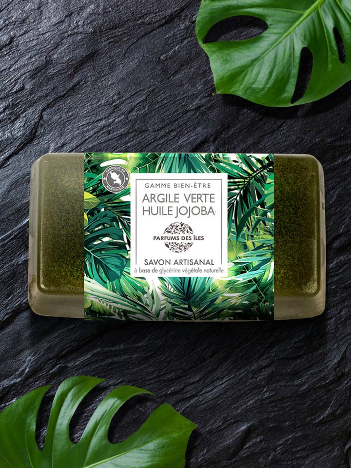 Argile Verte - Huile de Jojoba pour la vente par PARFUMS DES ILES