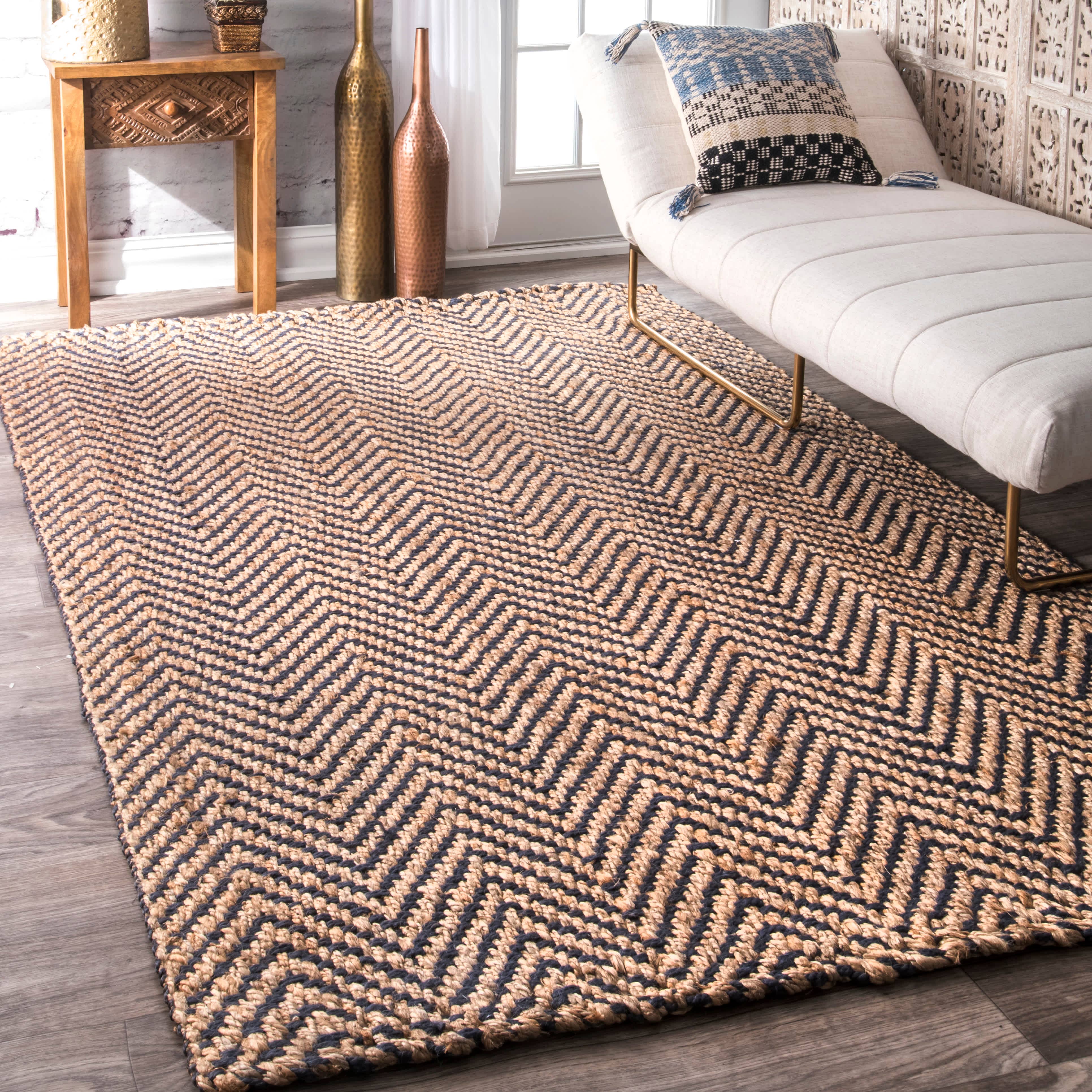 nuLOOM - Wholesale Area Rug - Vania Chevron Jute Area Rug10