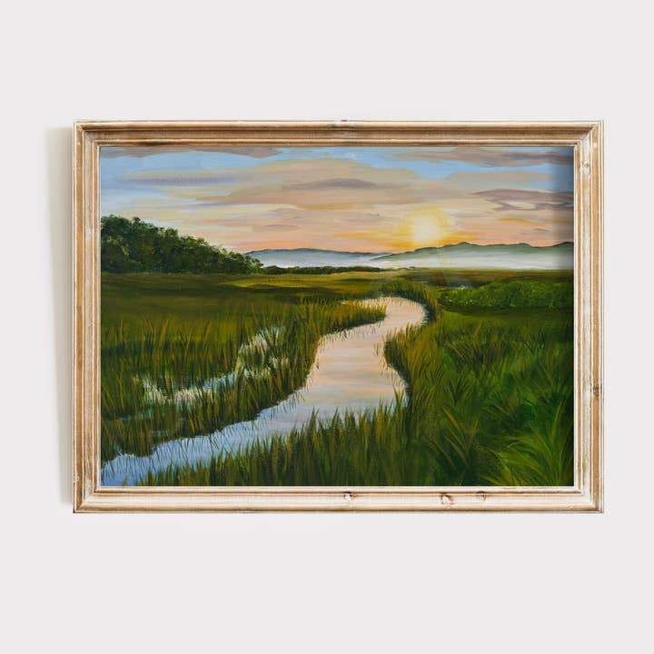 "Silent Splendid Sun" Fine Art Print for wholesale by Sammy Jean Artist