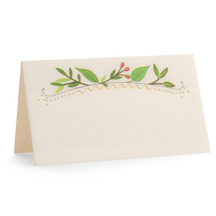 Karen Adams Designs – Marcadores de lugar por atacado – Cartões Holly Berry Place0