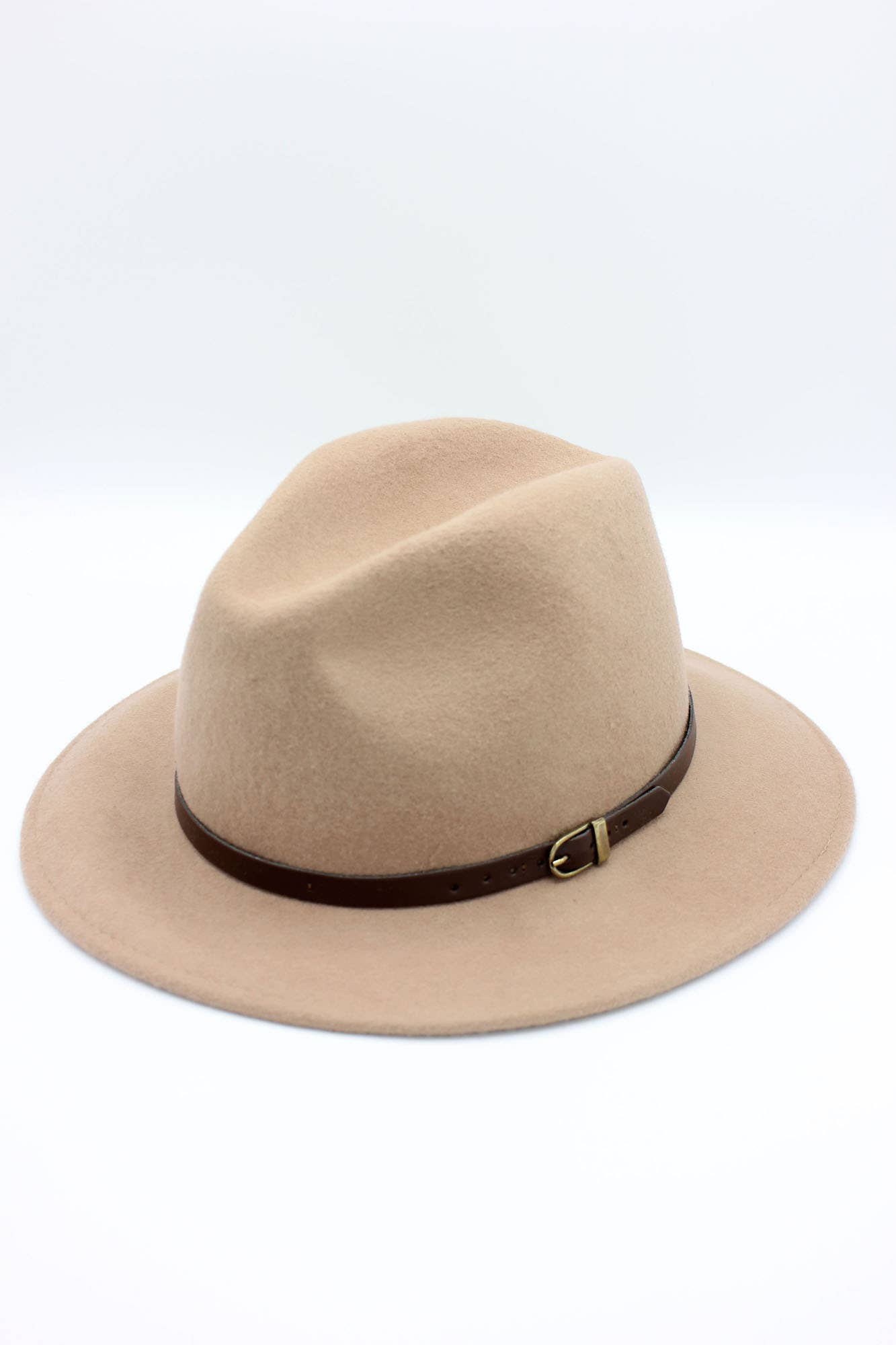 Hologramme Paris - Wholesale Fedora - Unisex - Classic Wool Fedora Hat with Belt13