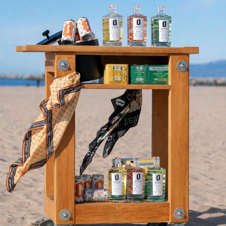 OPTIMIST NA Bar Cart Kit | Dry January Retail Bundle for wholesale by OPTIMIST