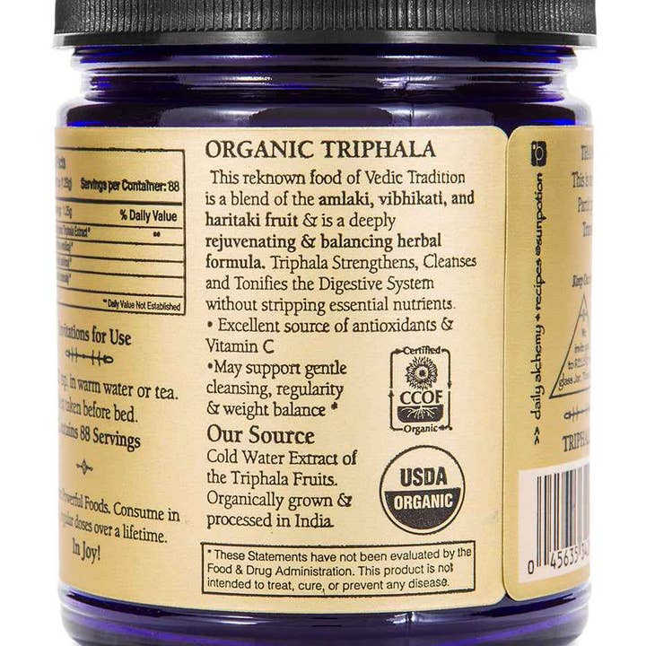 Sun Potion - Wholesale Protein/superfood powder - Triphala (Organic Cold Water Extract Powder)3