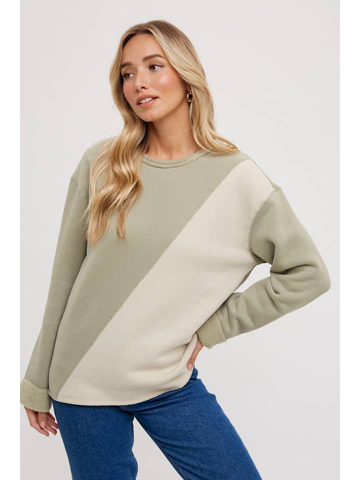 Bluivy - Vendita all'ingrosso Felpa - Donna - FELPE COLOR BLOCK11