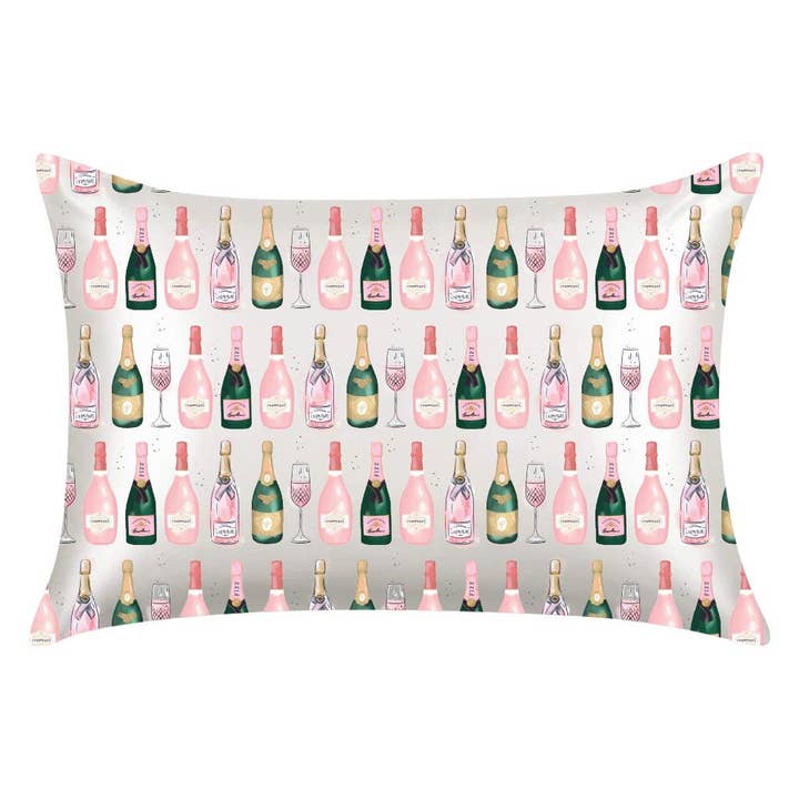 Hang Accessories - Wholesale Sleep/Eye Mask - Champagne Satin Eye Mask & Satin Pillowcase Set