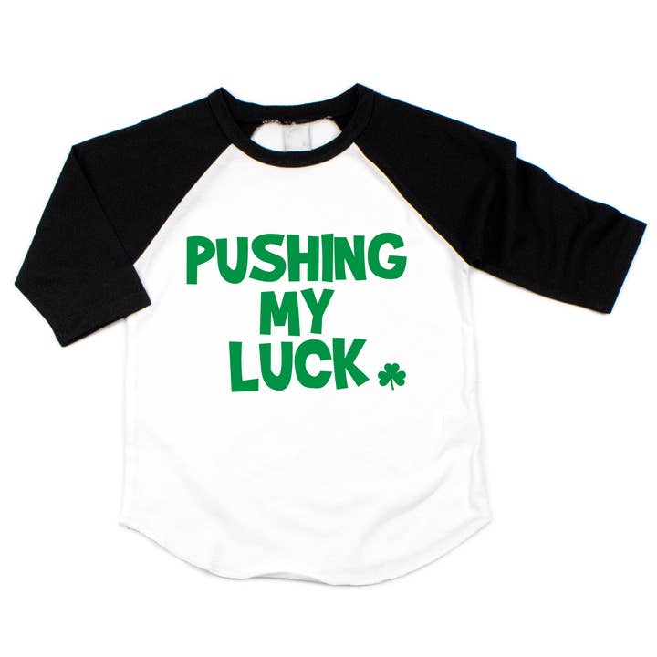 T-shirt drôle pour enfants de la Saint-Patrick, Je tente ma chance pour la vente par Bump & Beyond Designs