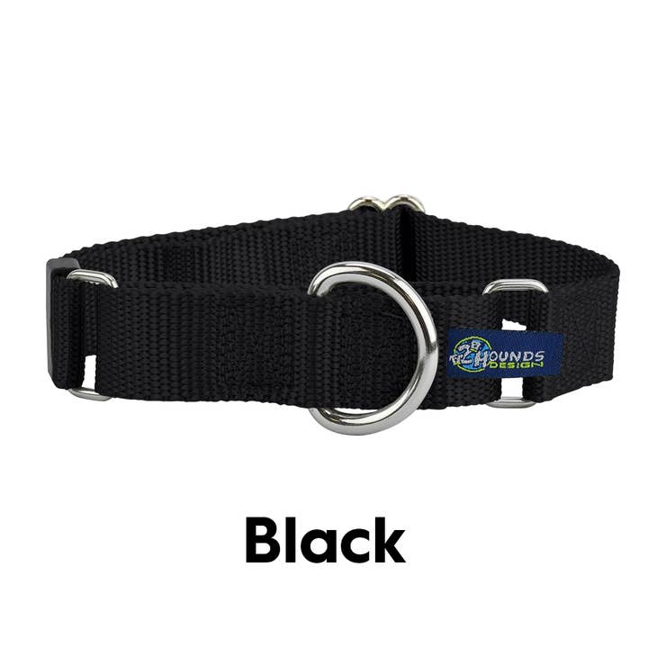 2 Hounds Design - Wholesale Pet Collar - Dog - 5/8" and 1" Martingale Nylon Dog Collar0
