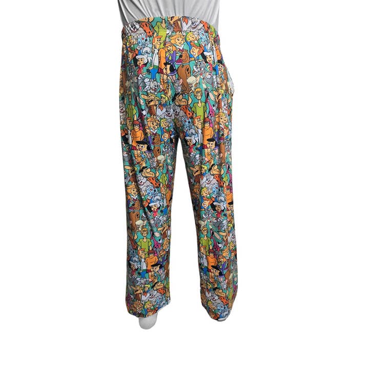 BRIEF INSANITY – wholesale Sleepwear bottom – Unisex – Saturday Morning Cartoons Pajama Pants5