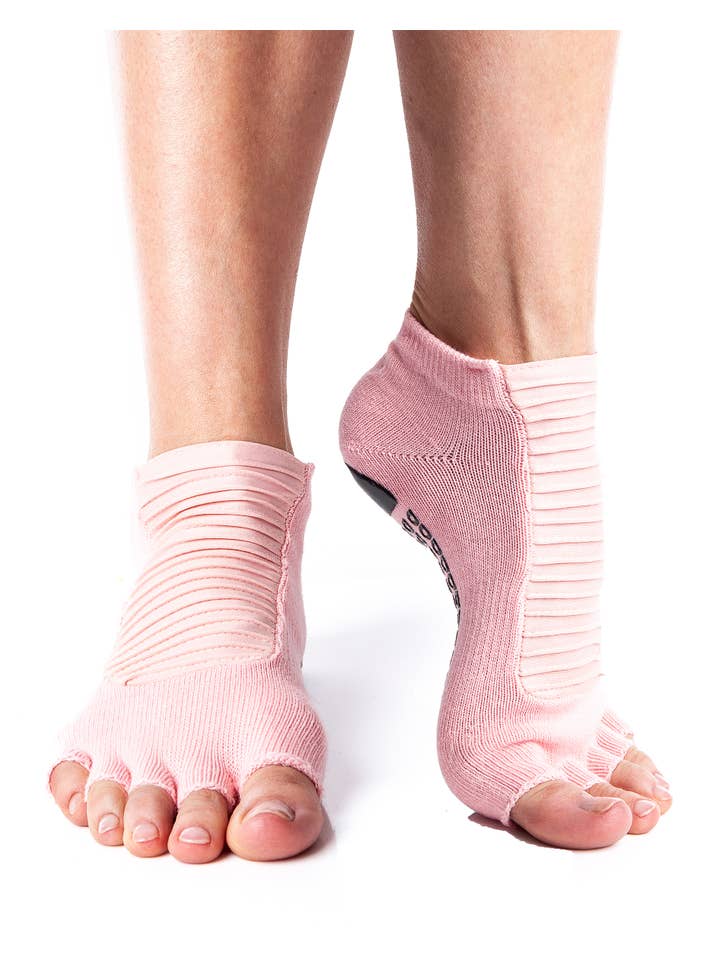 Arebesk - Wholesale Socks - Women's - Moto Open Toe Grip Sock4