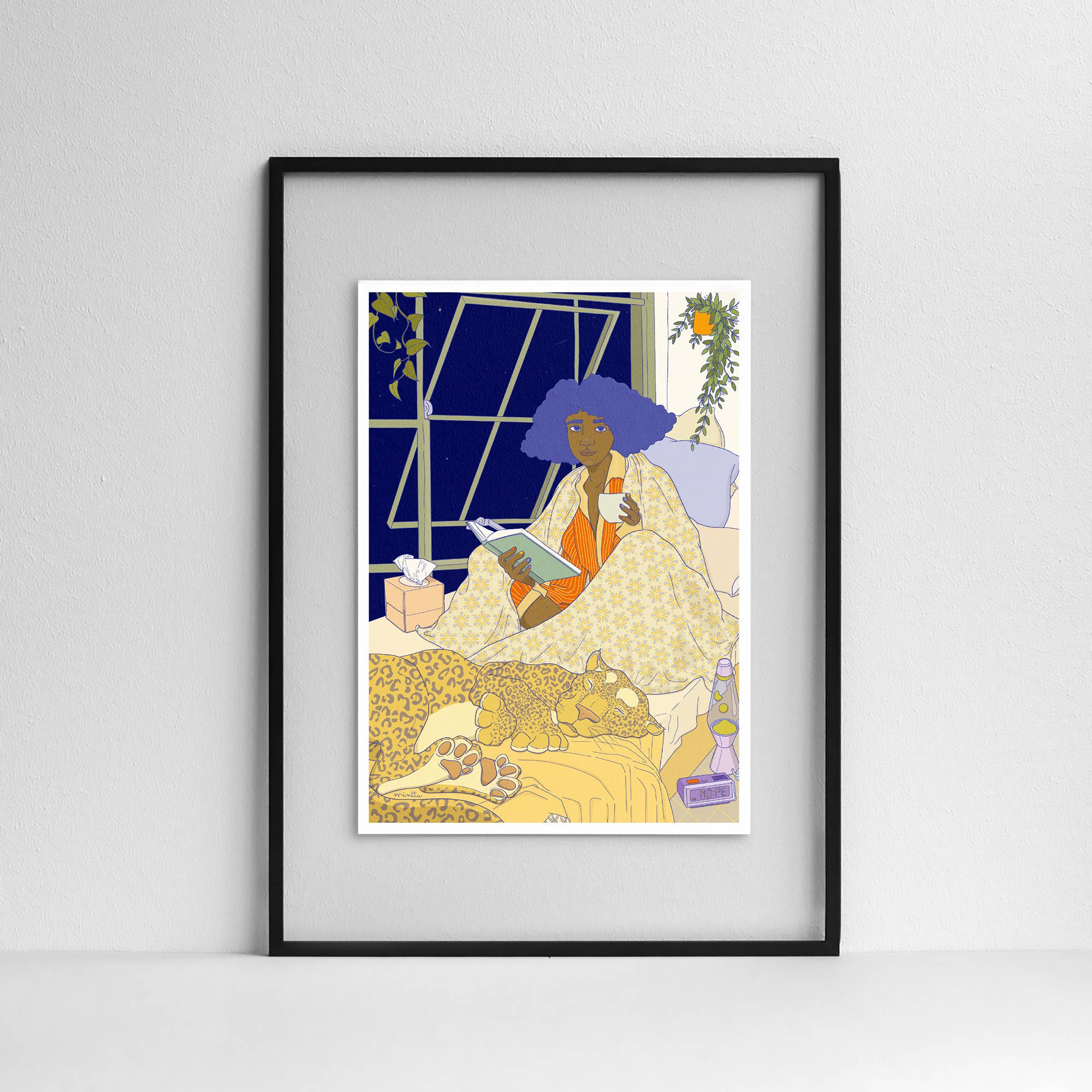 minttu illustrations - Wholesale Art Print - Art print "Cozy days"2