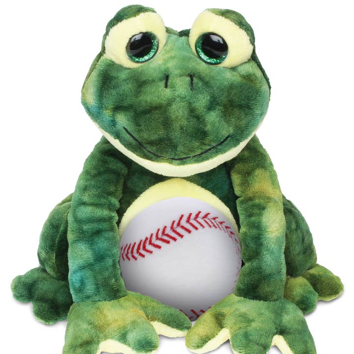 Cota Global - Wholesale Stuffed/Plush Toy - Kids & Baby - Plush Baseball - Super Soft Plush - Squat Frog0