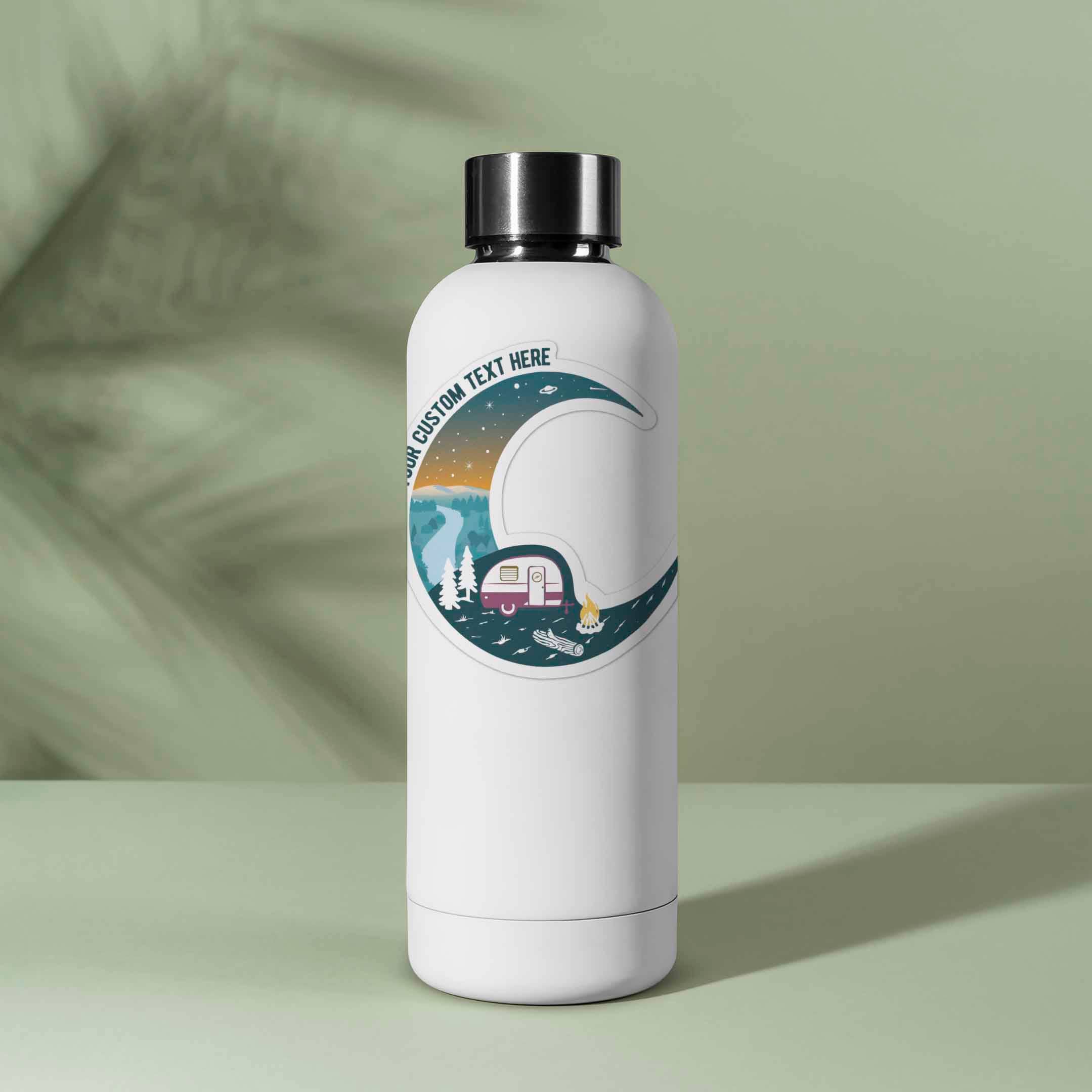 Sentinel Supply - Wholesale Sticker - Custom Forest RV Moon Stickers - Campground Name Drop Decals3