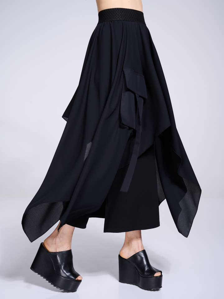 Metamorphoza - Wholesale Skirt - Women's - Long Chiffon Skirt5
