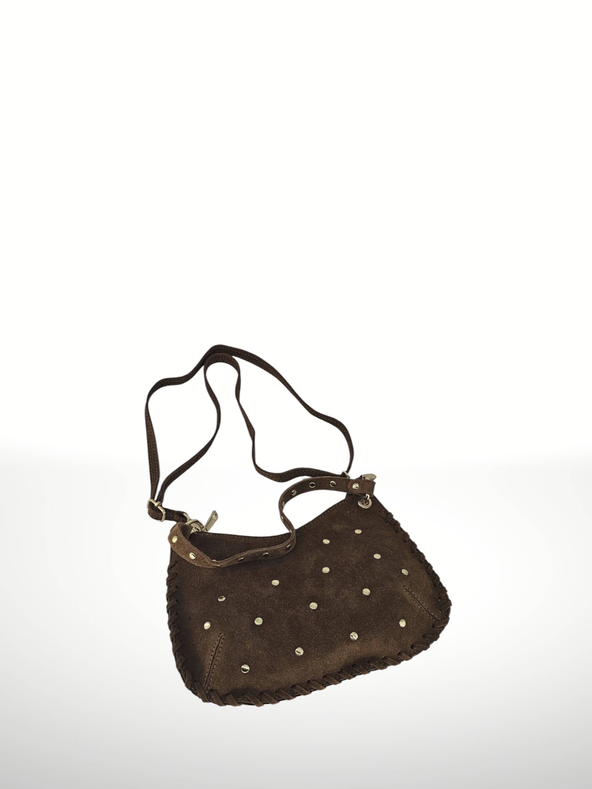 ITALIAN'S LEATHER - Wholesale Shoulder Bag - Women's - Olivia Suede Leather Bag 2510137