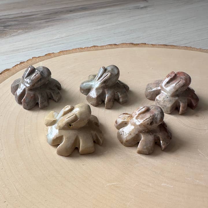 Pebble House - Wholesale Spiritual Stone/Crystal - Soapstone Animal Carving 30+ Varieties - Crystals & Stones34