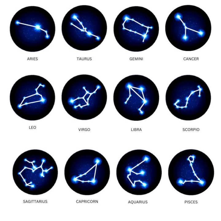 Moonlight by Moonglow Jewelry - Vendita all'ingrosso Collana con ciondolo/pendaglio - Costellazione zodiacale - Vergine - Collana