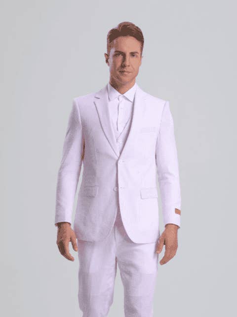 Seersucker Suit - Sommerdragt - Bomuldsdragt for engroshandel hos Alberto Nardoni