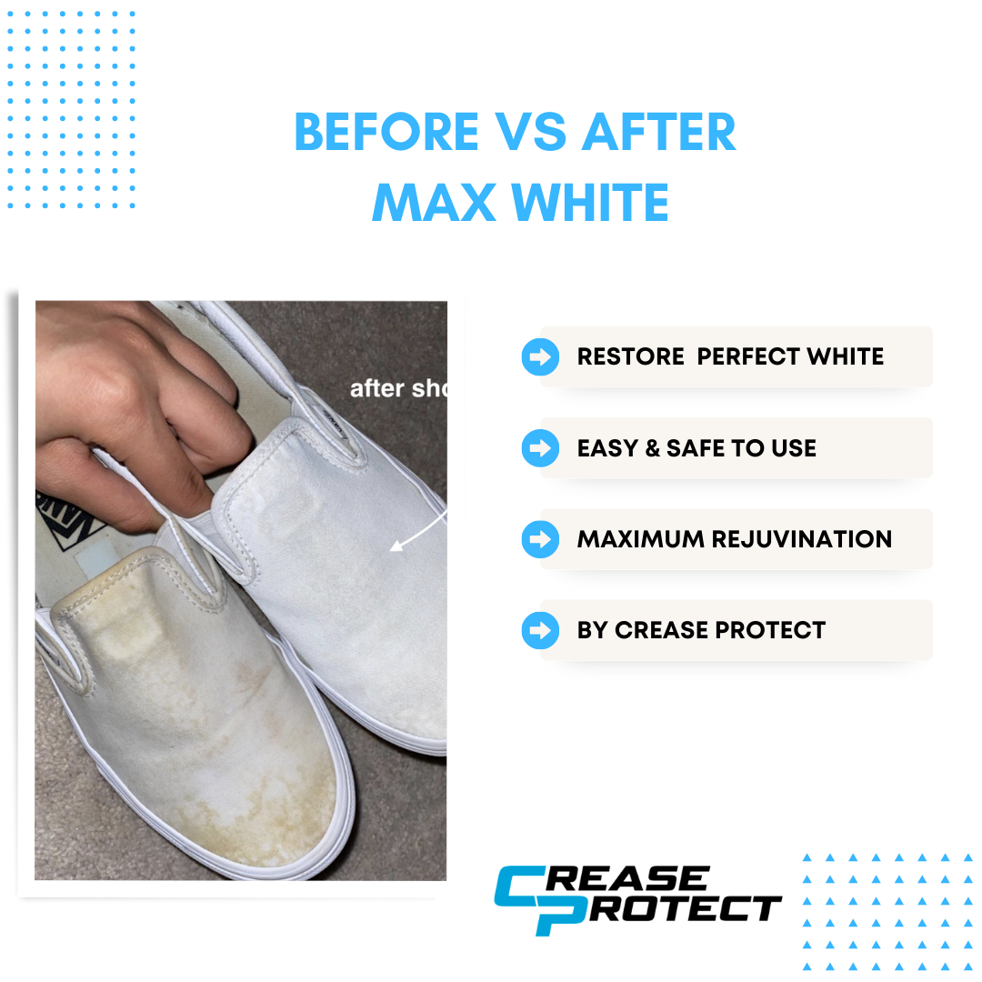 Crease Protect – wholesale Shoe polish – Unisex – Max White - Premium Shoe Whitener , White Colour Restorer1