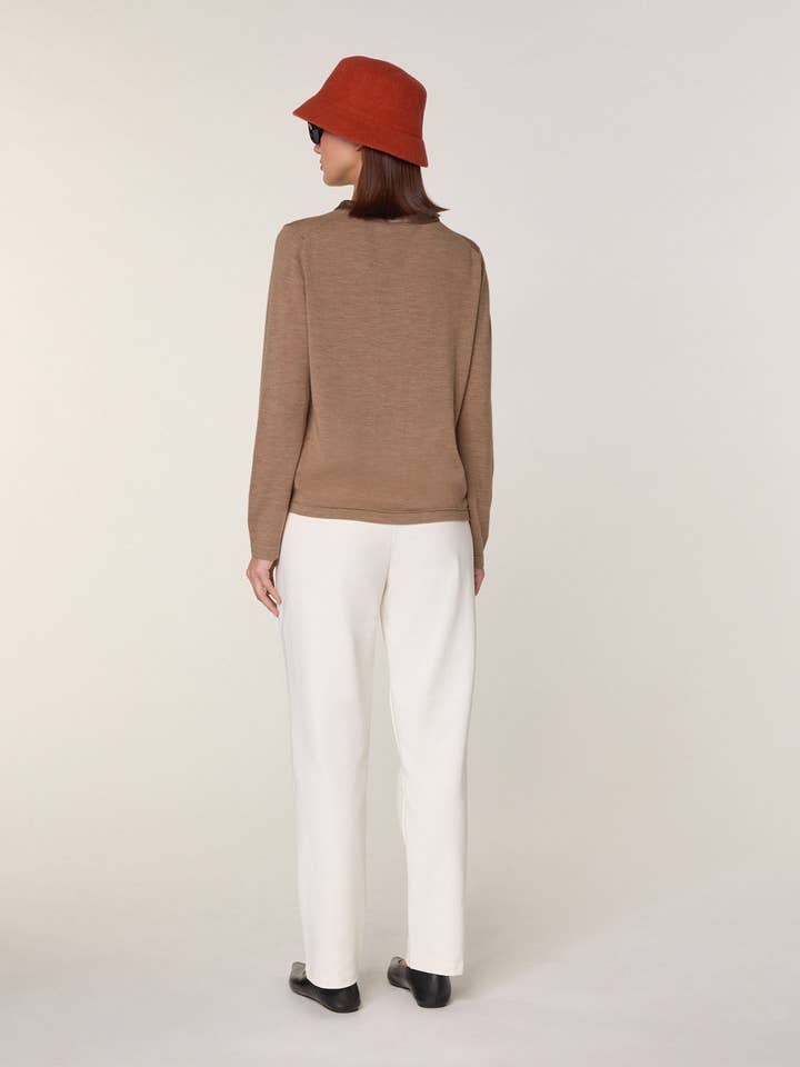 Rodier - Wholesale Knit Sweater - Women's - Merino wool crew neck sweater2