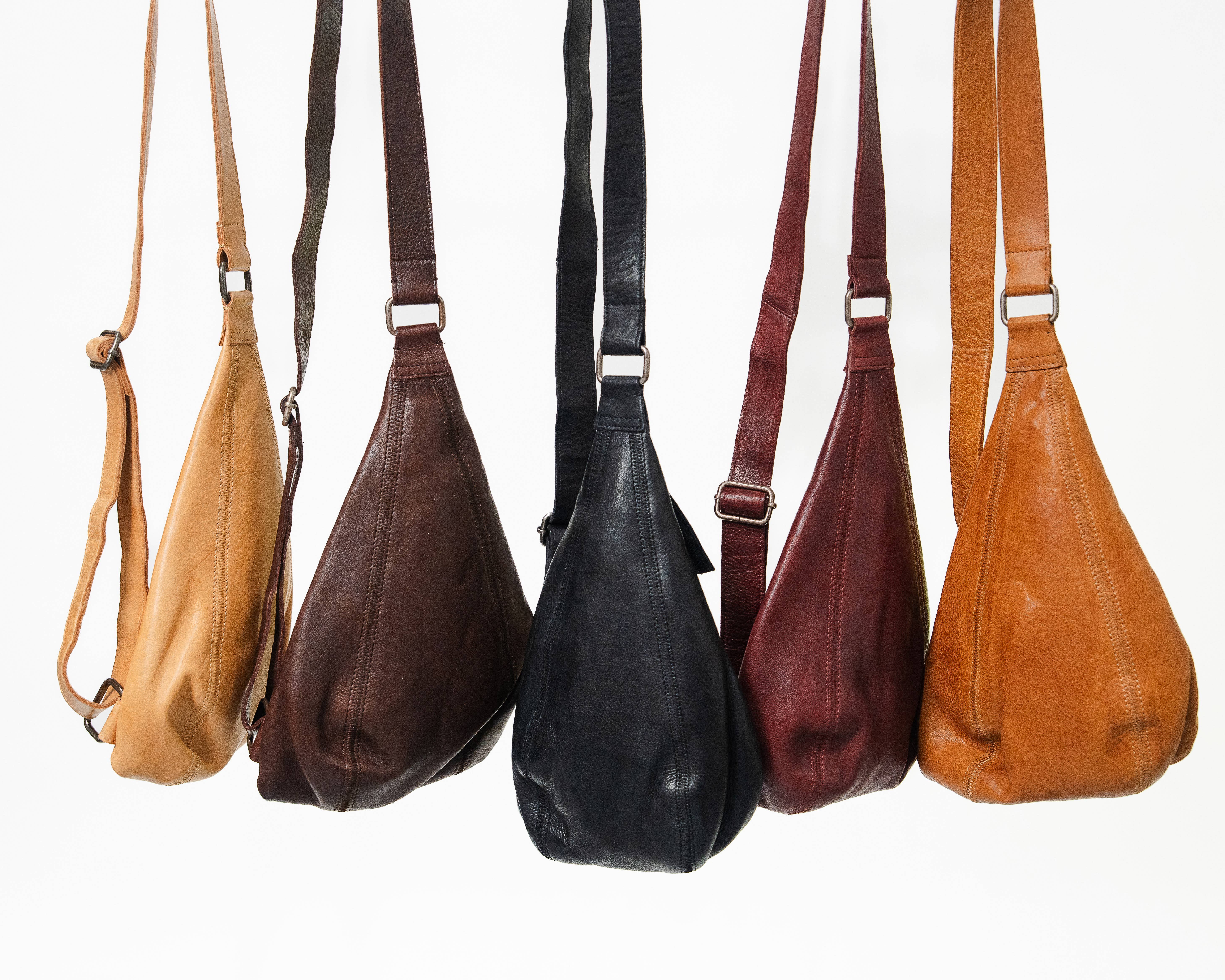 Latico Leathers - Wholesale Crossbody Bag - Women's - Hippie Small Handcrafted Leather Sling Bags7