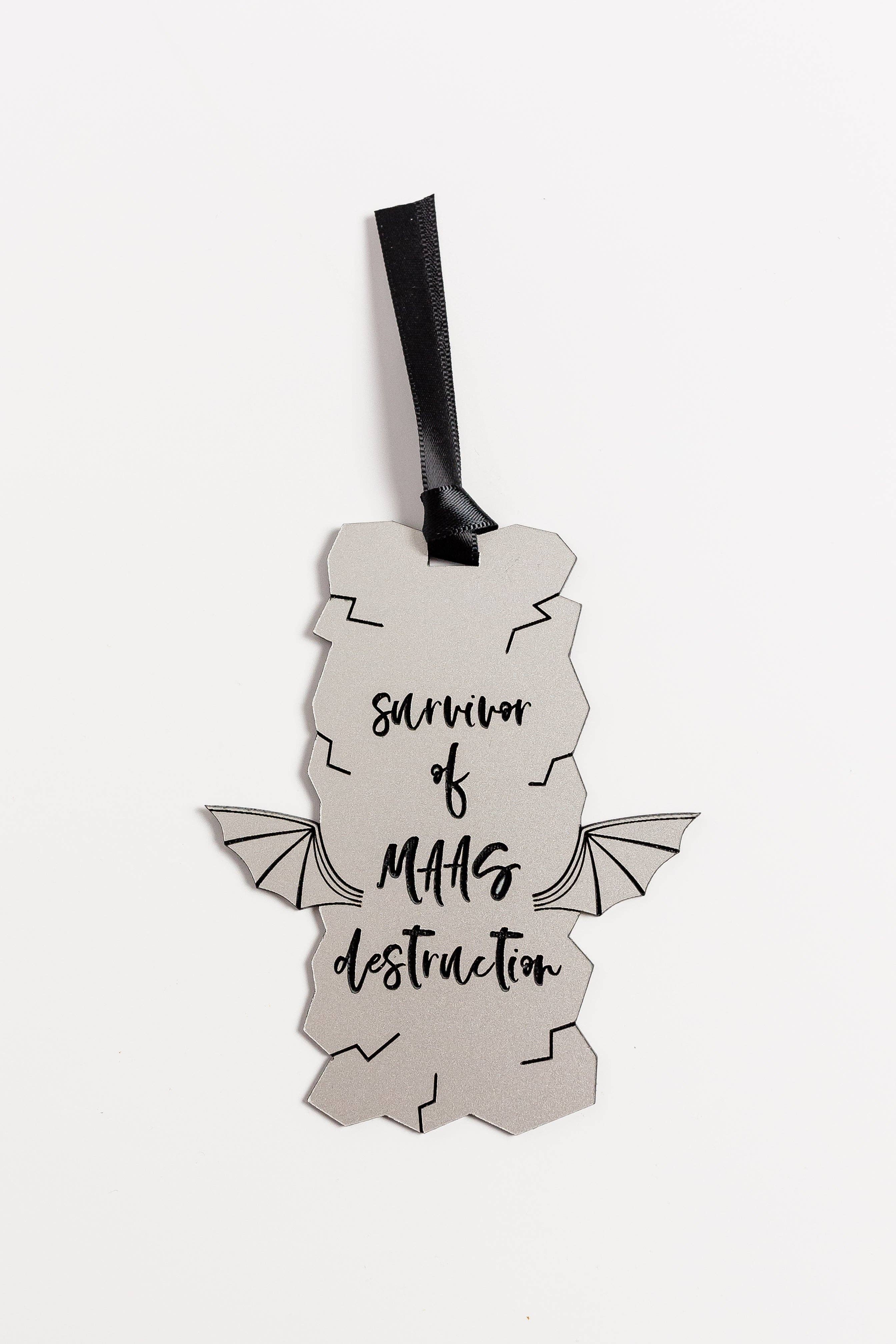 zoo&roo - Wholesale Bookmark - Survivor of Maas Destruction bookmark ACOTAR TOG CC10