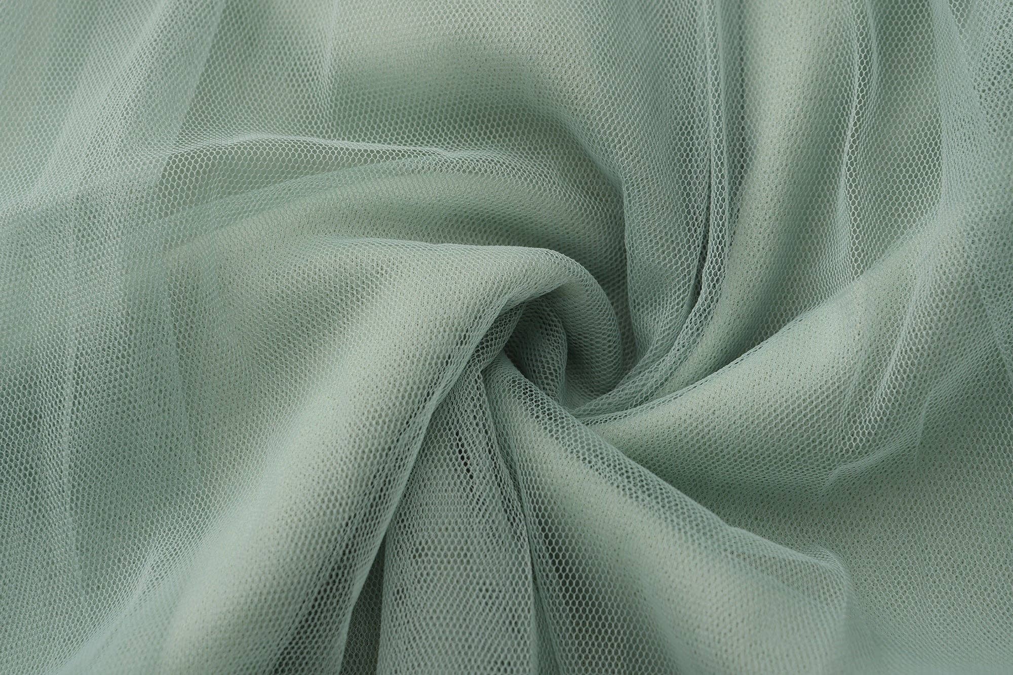 salvie Fe plisseret mesh-nederdel med perler i forskellige størrelser ved kanten (Salvie) for engroshandel på Faire7