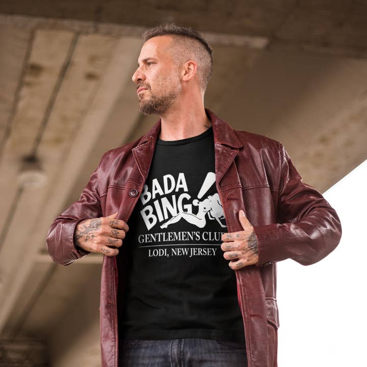 Shady Front - Venta al por mayor Camiseta serigrafiada - Hombre - Camisa Bada Bing Club para hombre