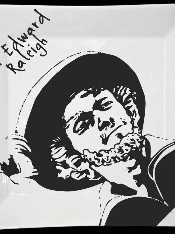 Raleigh Sir Walter Small Sq for wholesale by The Dish