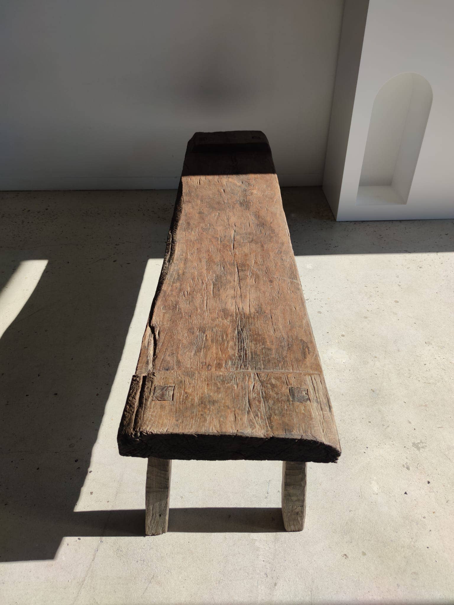 Office Objets - Wholesale Bench - Very large antique teak bench H:50cm L:2m0681