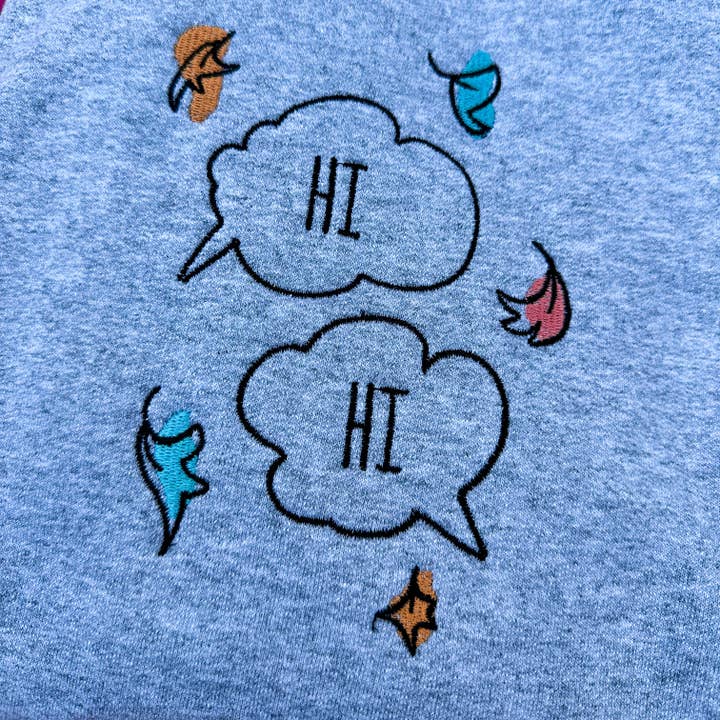 Pop Cultur'd Co. - Wholesale Sweatshirt - Women's - Heartstopper Embroidered Crewneck1