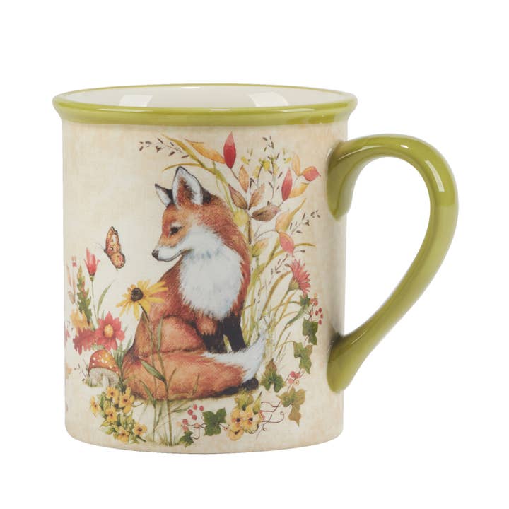 Certified International - Wholesale Coffee Mug - Woodland Critters Fall Mug 18 oz. asst.6
