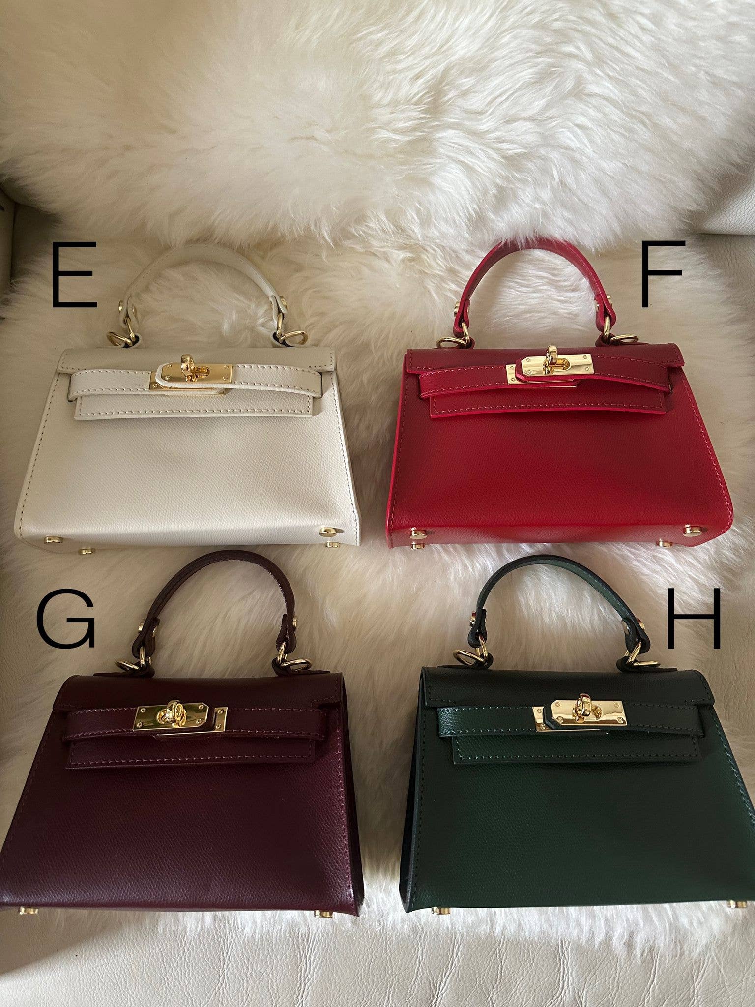 Zhade - Wholesale Top Handle Bag - Women's - MINI K- Genuine leather handbag1