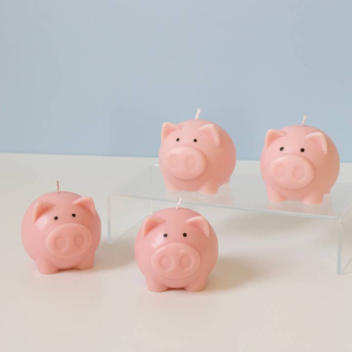 Piggy Soy Candle for wholesale by Kirrou