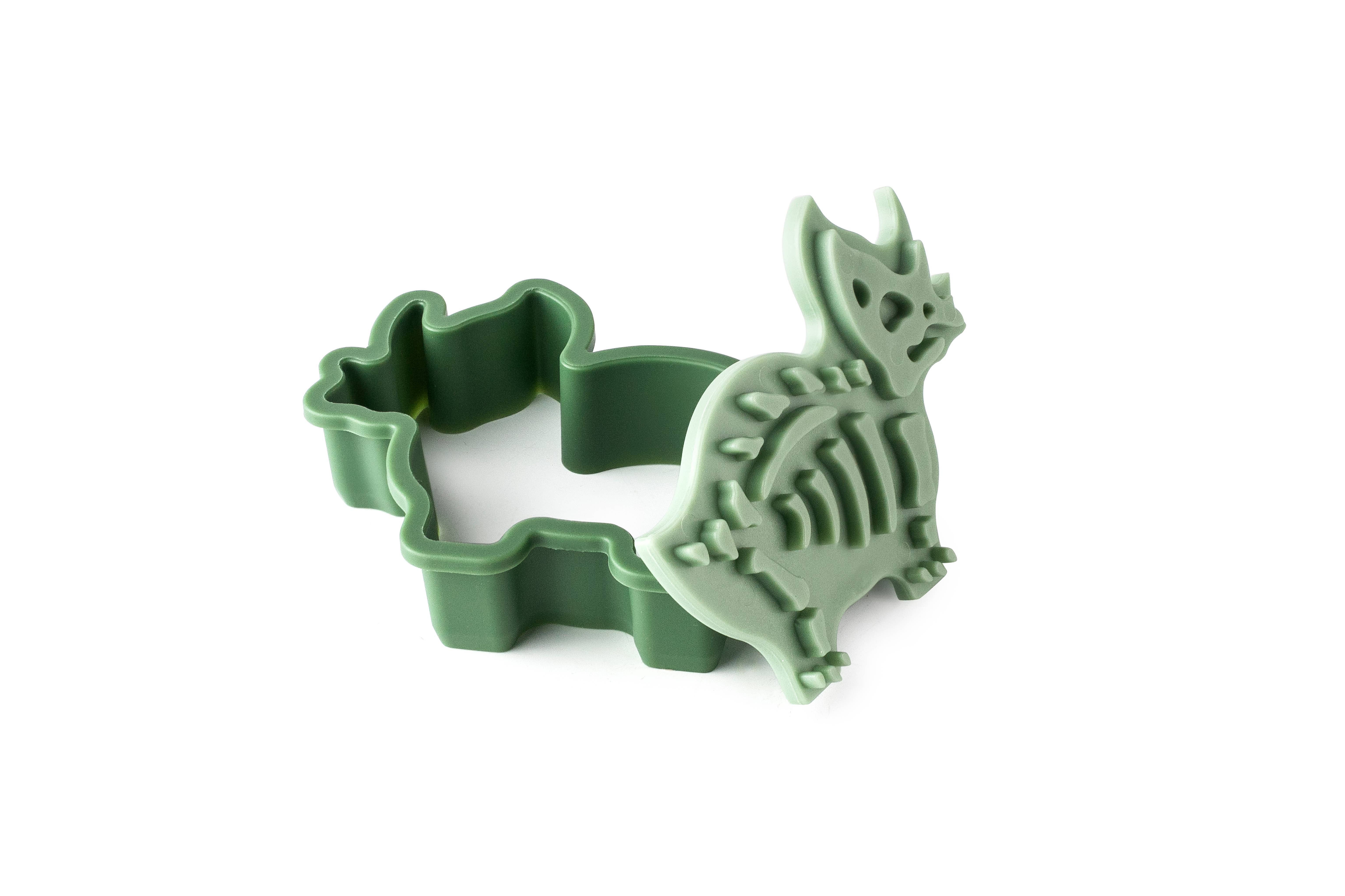 Ibili - Wholesale Chocolate/Candy Mold - Set of 4 Dinosaur Cookie Cutters - IBILI4