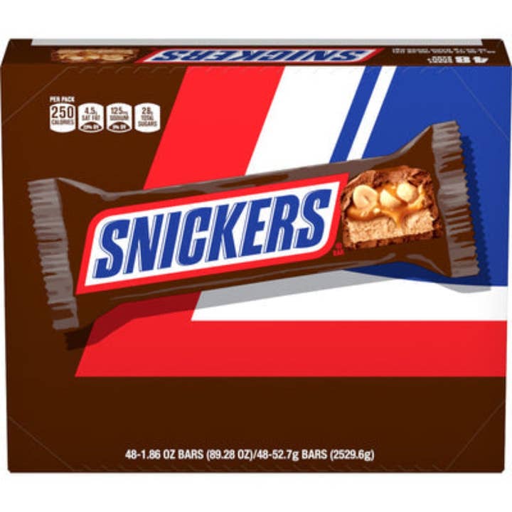 I Got Your Candy - Wholesale Chocolate Bar - Snickers 1.86 oz - 48ct2