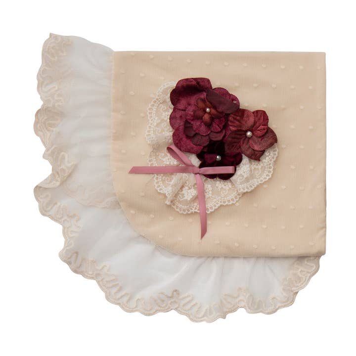 Haute Baby - Wholesale Bedding blanket – Kids & Baby - Frilly Frocks Amelia Blanket for Baby Girls & Toddlers0