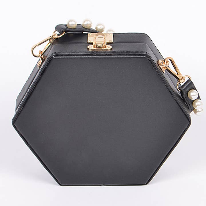 3AM BY H&D ACCESSORIES - Wholesale Clutch Bag - Women's - Polygon Jewelry Box Clutch4